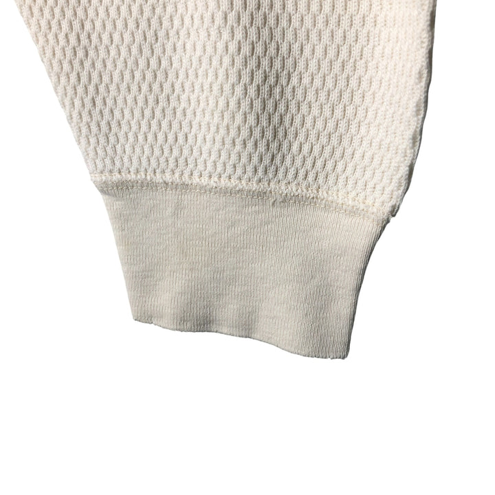 ARCTEX Thermal Long T-Shirt, Made in USA, Men's Size L cotton unbleached Vintage Second Hand