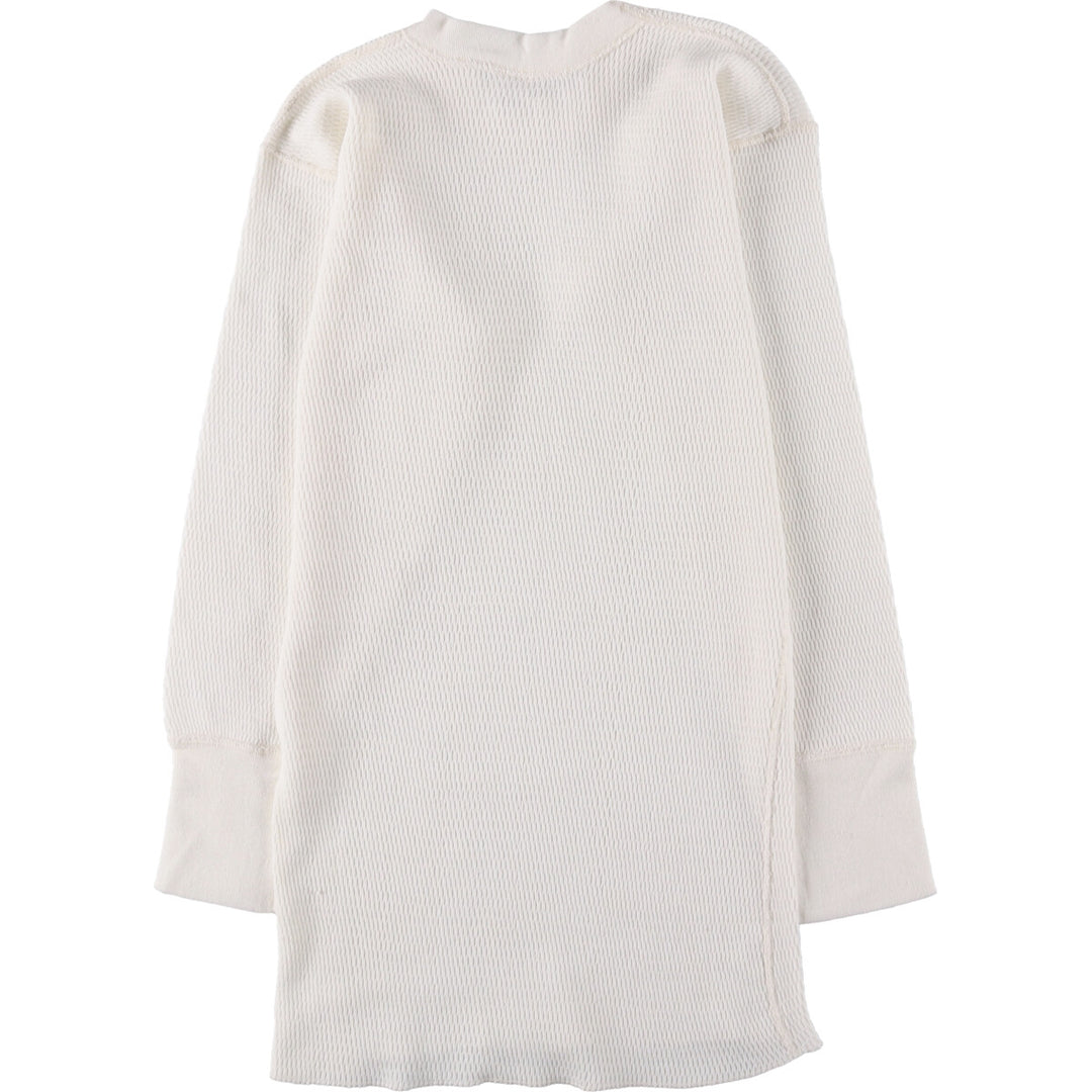 Vintage 1980'S Maverick Thermallon T-shirt, Honeycomb, Made in USA, Men's Size L cotton pale white type Vintage Second Hand