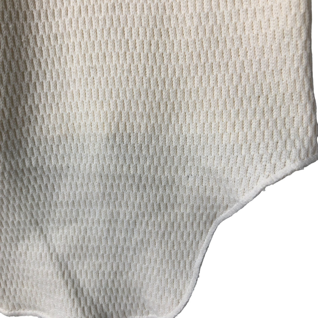 Hanes Solid Color Thermallon T-Shirt, Honeycomb, Made in USA, Men's XL cotton unbleached Vintage Second Hand