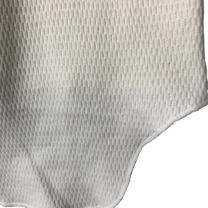 Hanes Solid Color Thermallon T-Shirt, Honeycomb, Made in USA, Men's XL cotton unbleached Vintage Second Hand