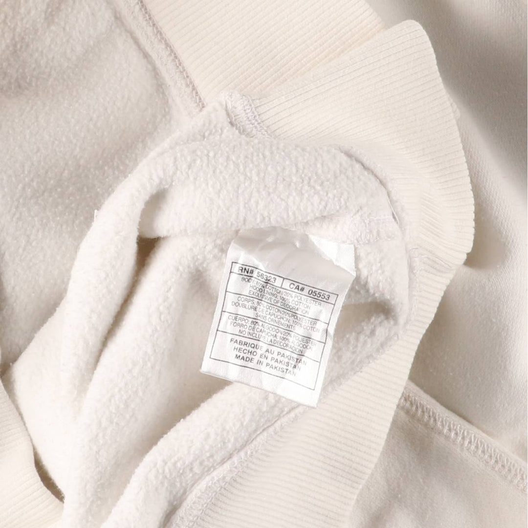 00'S Nike Sweat Pullover Hoodie Men's Size L cotton white type Vintage Second Hand