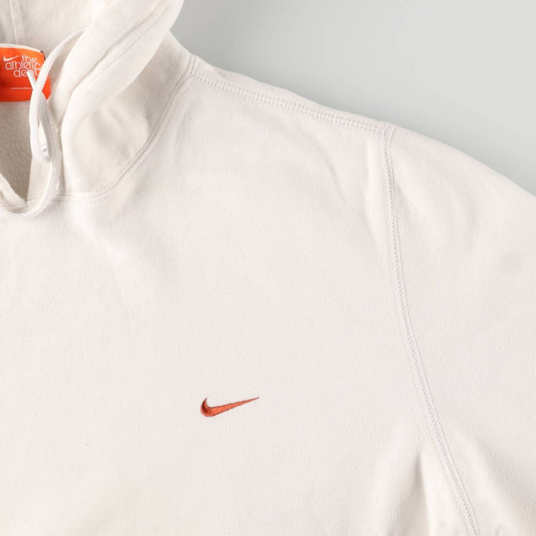 00'S Nike Sweat Pullover Hoodie Men's Size L cotton white type Vintage Second Hand