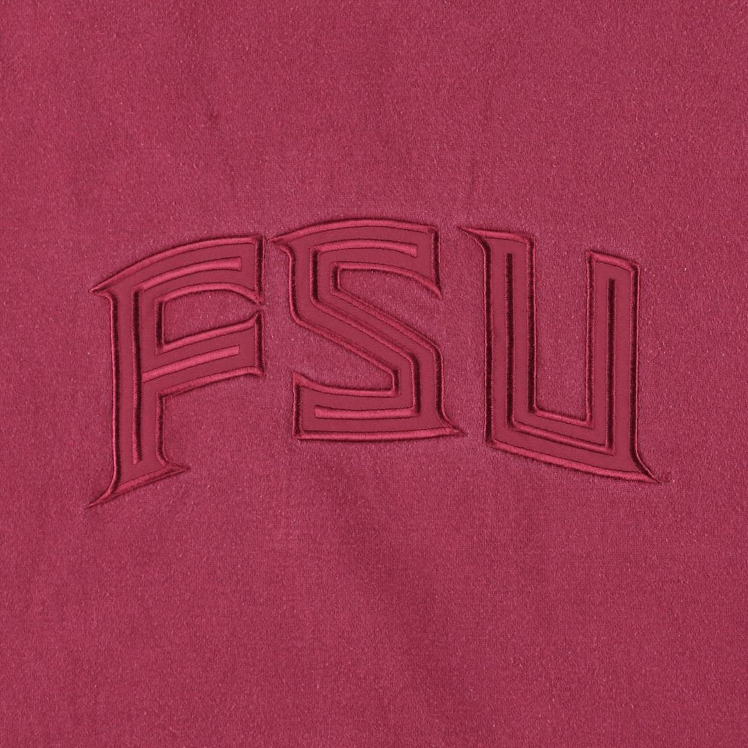 2000'S Nike Team College Pullover Hoodie, Men's Size L cotton burgundy type Vintage Second Hand