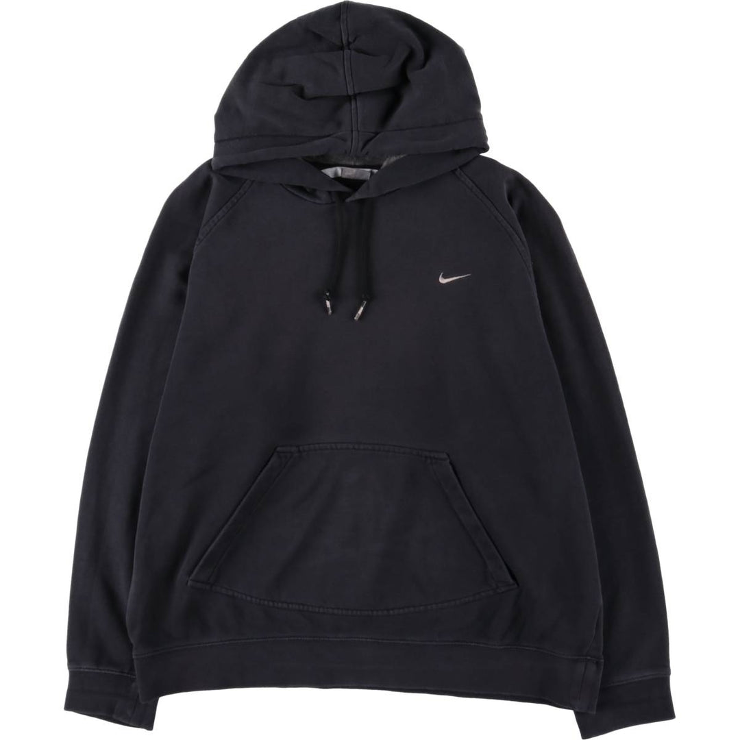 00'S Nike Sweat Pullover Hoodie Men's Size L cotton Charcoal Vintage Second Hand