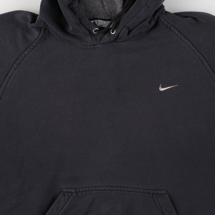 00'S Nike Sweat Pullover Hoodie Men's Size L cotton Charcoal Vintage Second Hand
