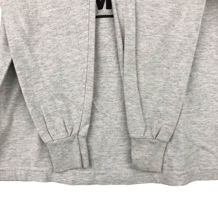 2000'S ALSTYLE Long Sleeve T-Shirt, Men's Size Medium cotton gray type Vintage Second Hand