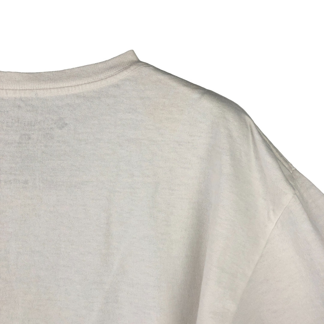 Columbia PFG Fish Print Long Sleeve T-Shirt, Men's Size L cotton white type Vintage Second Hand