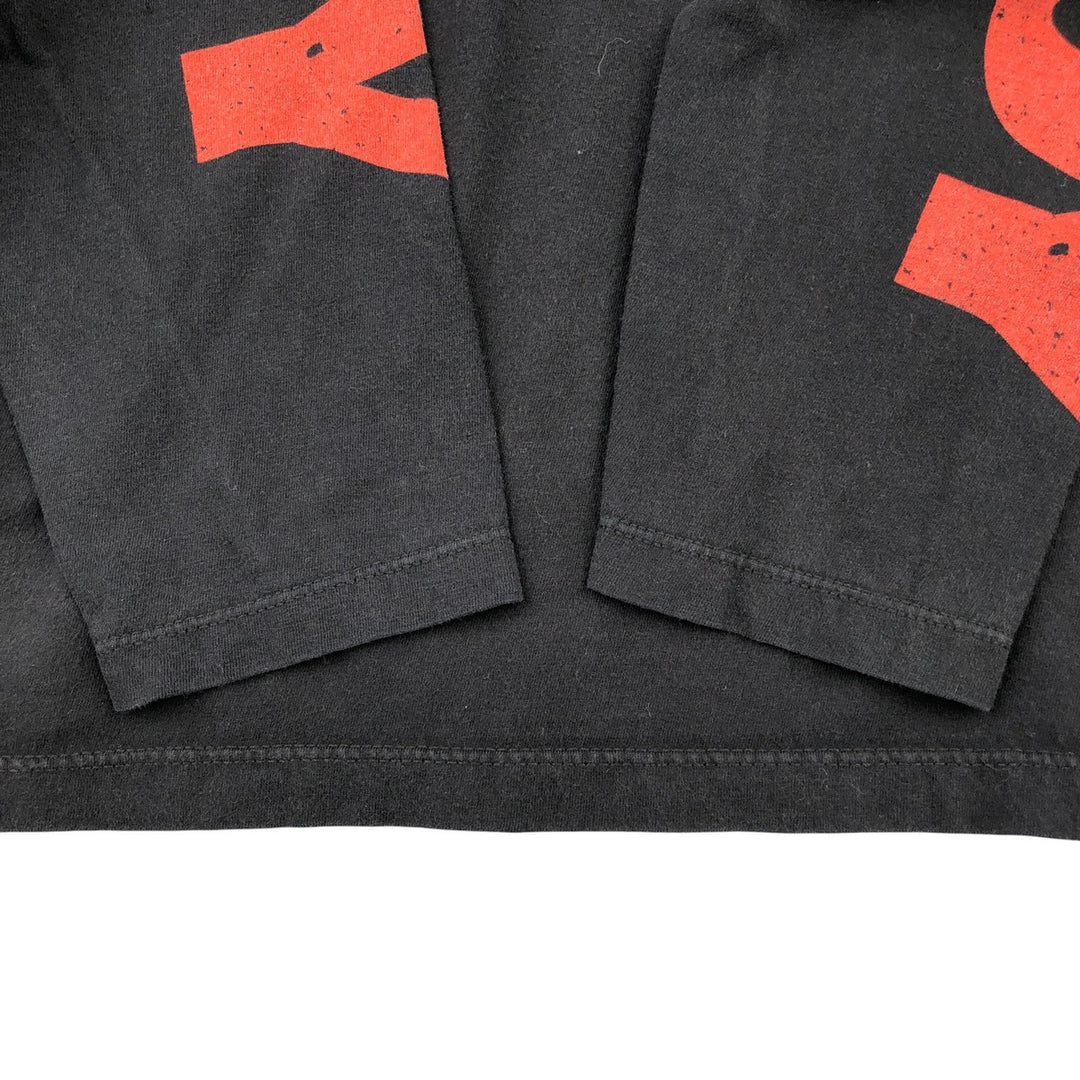 The Weeknd Long Sleeve Rap T-Shirt, Men's Size Medium unclear black type Vintage Second Hand