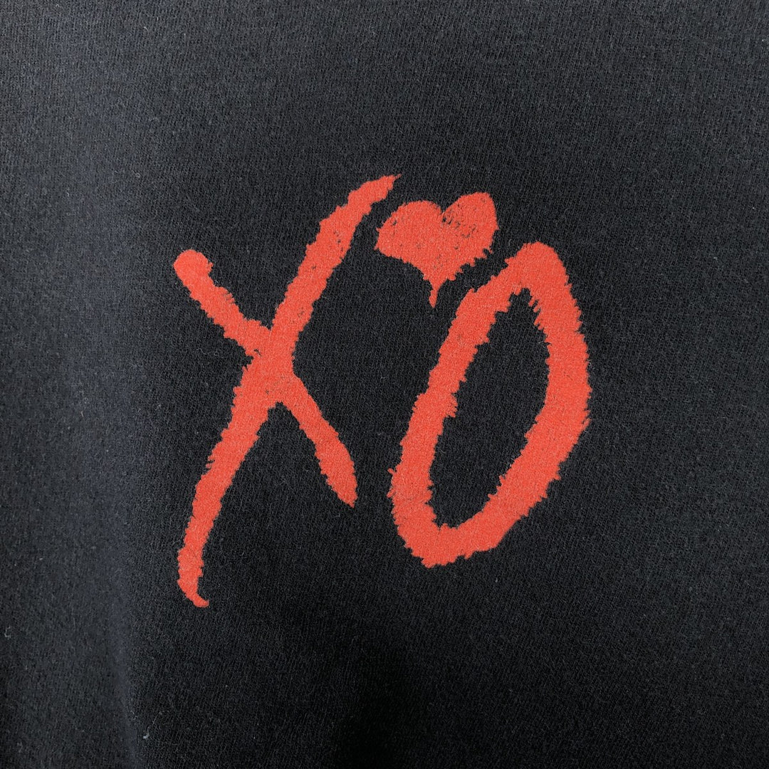 The Weeknd Long Sleeve Rap T-Shirt, Men's Size Medium unclear black type Vintage Second Hand