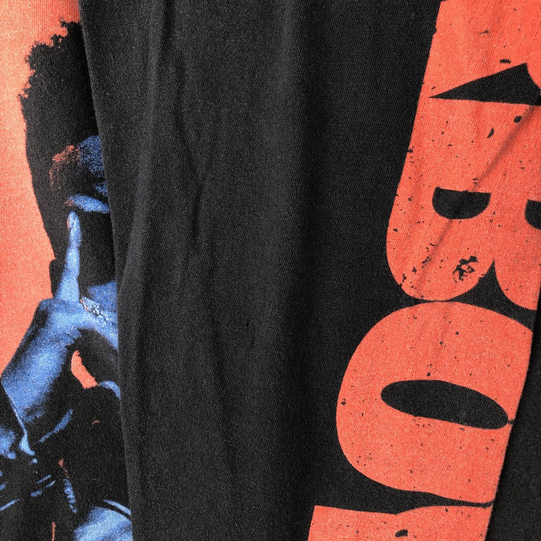 The Weeknd Long Sleeve Rap T-Shirt, Men's Size Medium unclear black type Vintage Second Hand