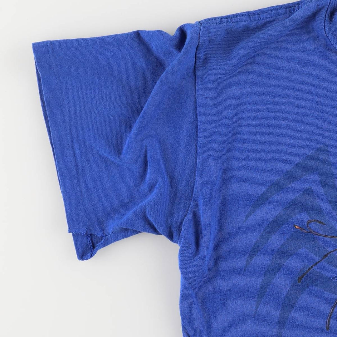 Marvel Spider-Man Venom character print T-shirt, Made in USA, Men's Medium cotton blue type Vintage Second Hand