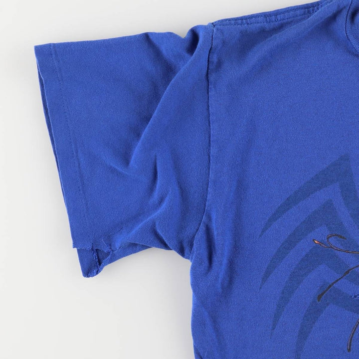 Marvel Spider-Man Venom character print T-shirt, Made in USA, Men's Medium cotton blue type Vintage Second Hand