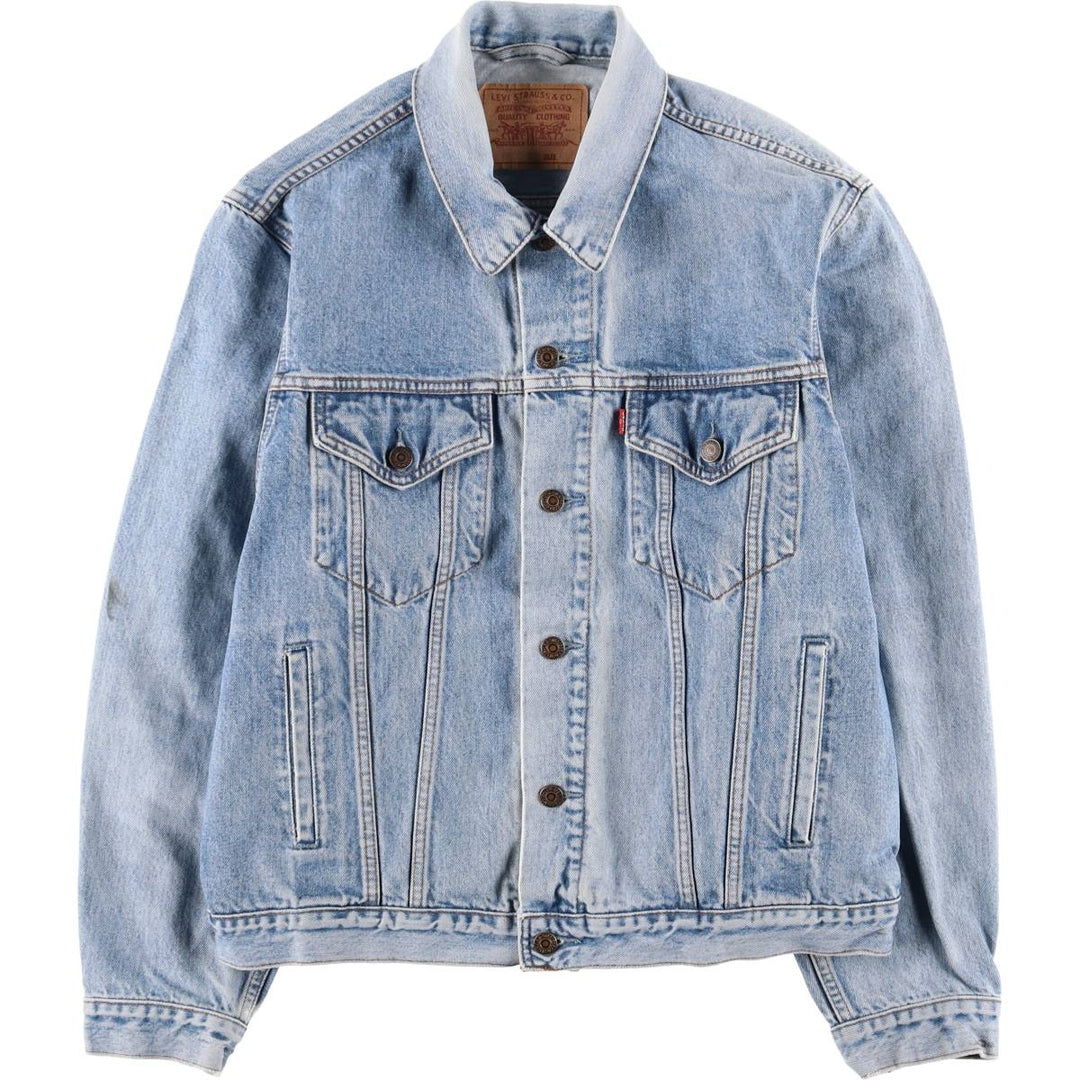 Levi's 70503-0298 Denim Jacket, Men's Size L, Vintage cotton blue type Vintage Second Hand