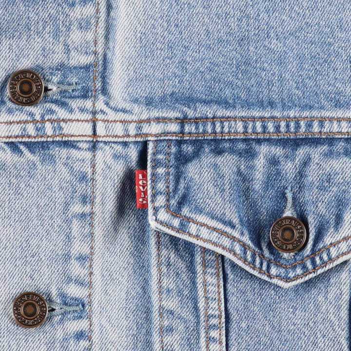 Levi's 70503-0298 Denim Jacket, Men's Size L, Vintage cotton blue type Vintage Second Hand