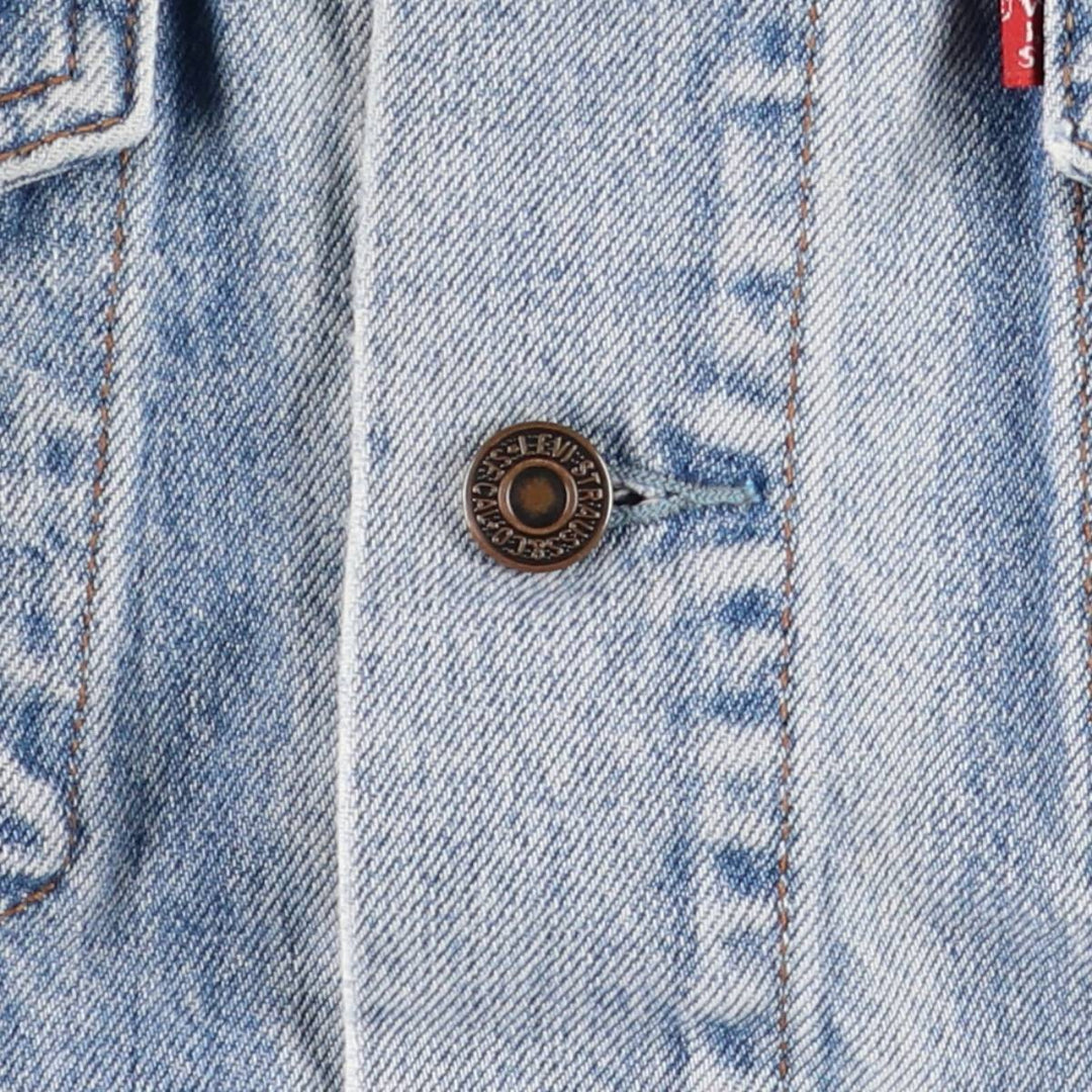 Levi's 70503-0298 Denim Jacket, Men's Size L, Vintage cotton blue type Vintage Second Hand