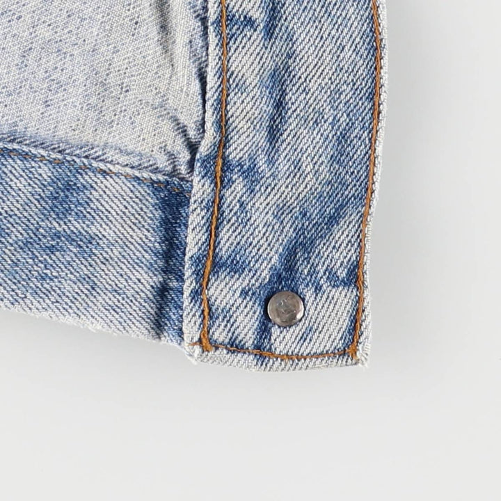 90'S Levi's 70599-4891 Denim Jacket, Made in USA, Men's Size XL, Vintage cotton blue type Vintage Second Hand