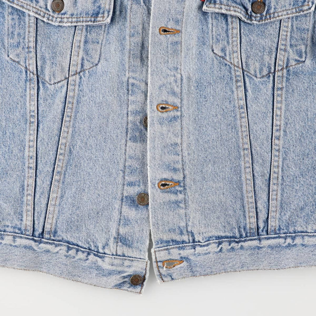 90'S Levi's 70599-4891 Denim Jacket, Made in USA, Men's Size XL, Vintage cotton blue type Vintage Second Hand