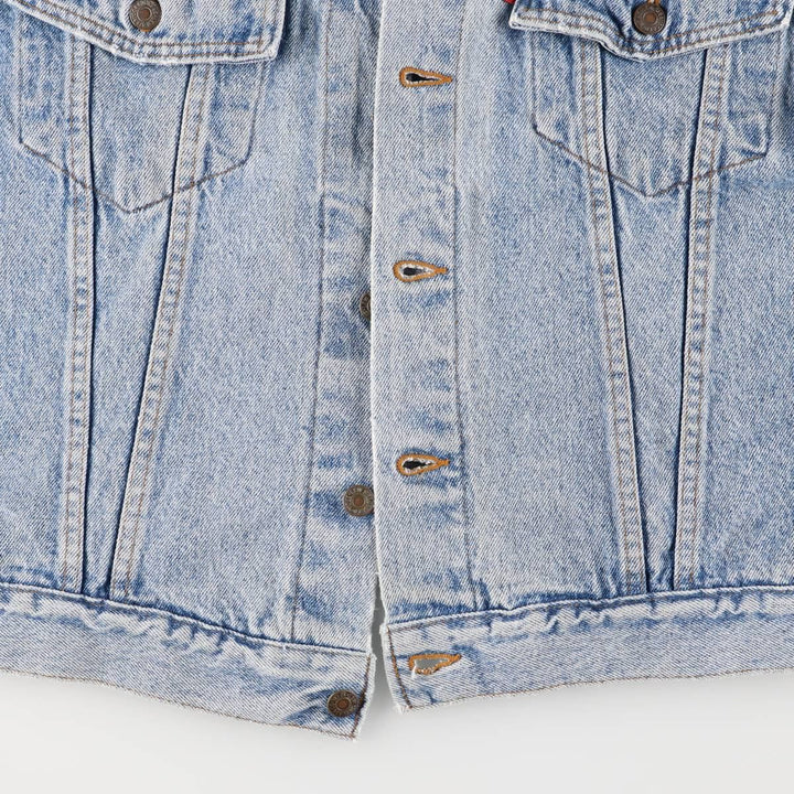 90'S Levi's 70599-4891 Denim Jacket, Made in USA, Men's Size XL, Vintage cotton blue type Vintage Second Hand