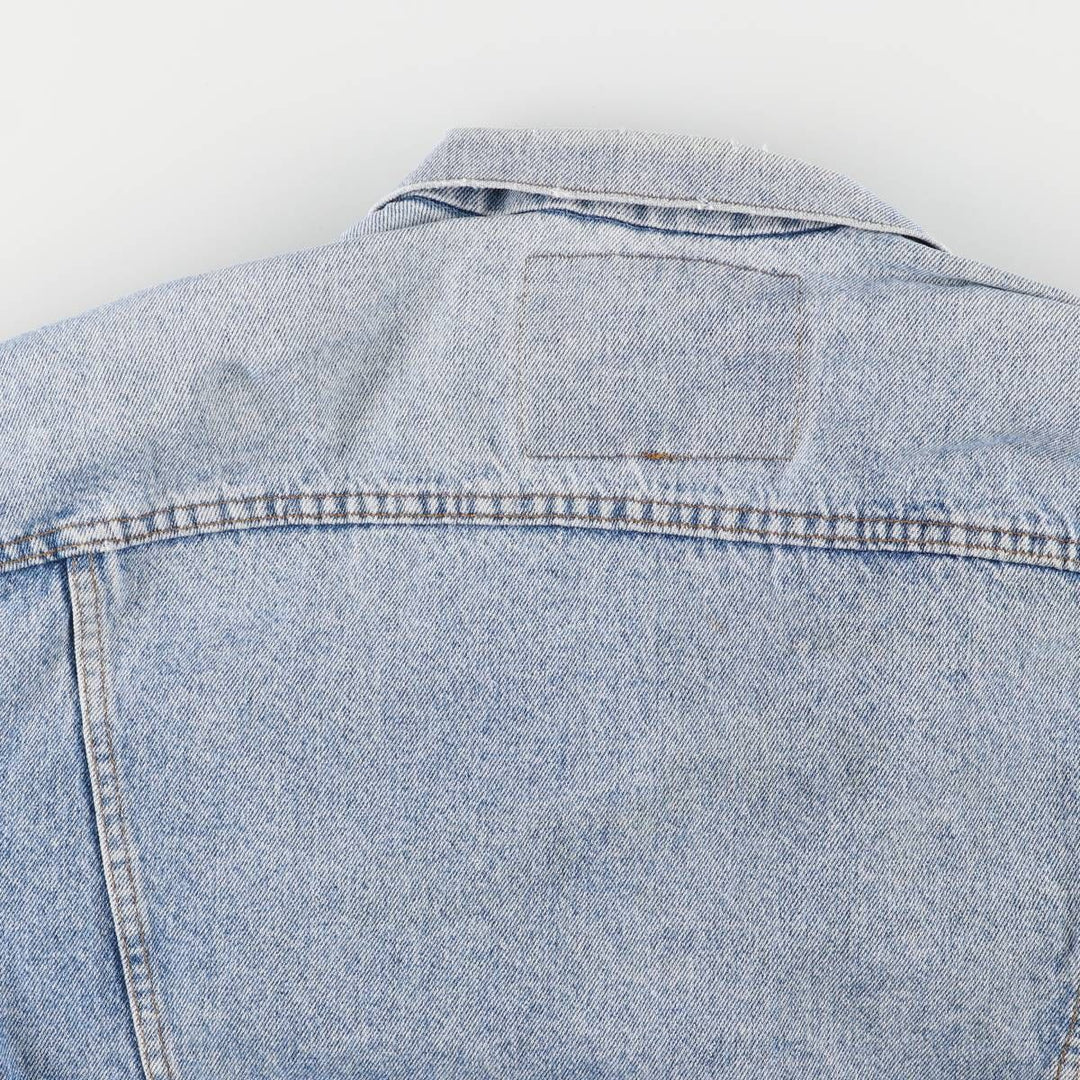 90'S Levi's 70599-4891 Denim Jacket, Made in USA, Men's Size XL, Vintage cotton blue type Vintage Second Hand