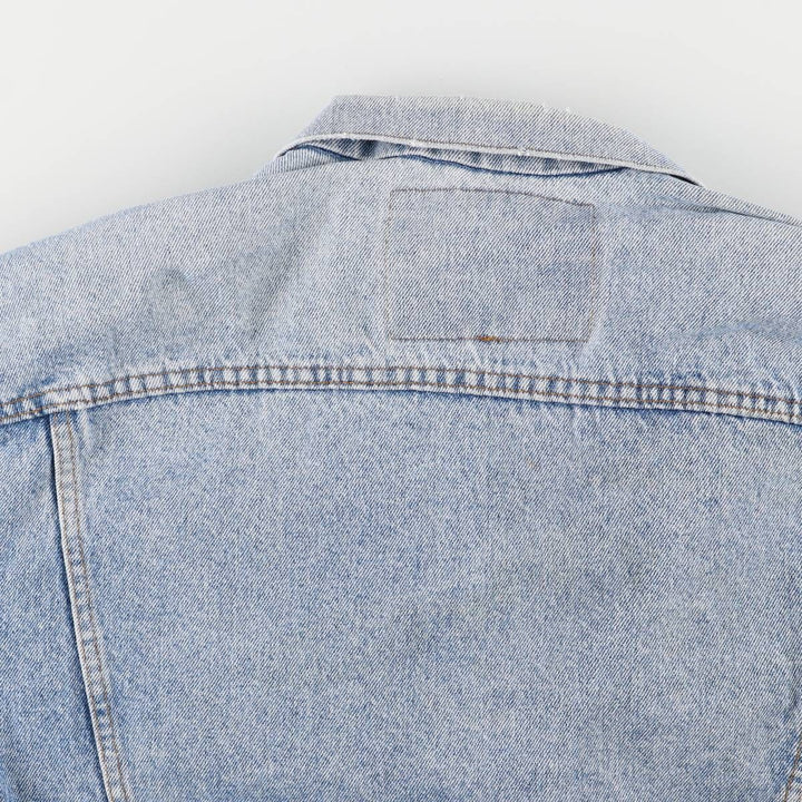 90'S Levi's 70599-4891 Denim Jacket, Made in USA, Men's Size XL, Vintage cotton blue type Vintage Second Hand