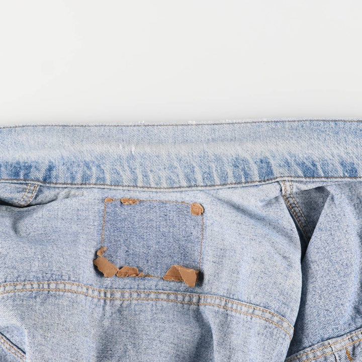 90'S Levi's 70599-4891 Denim Jacket, Made in USA, Men's Size XL, Vintage cotton blue type Vintage Second Hand