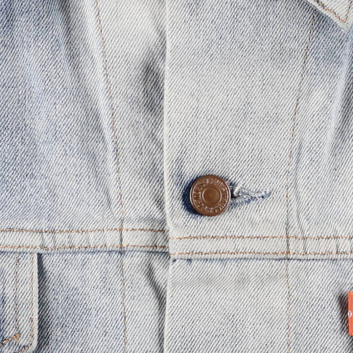 Levi's 70500-04 Euro Model Denim Jacket, G-Jean, Men's XL cotton blue type Vintage Second Hand