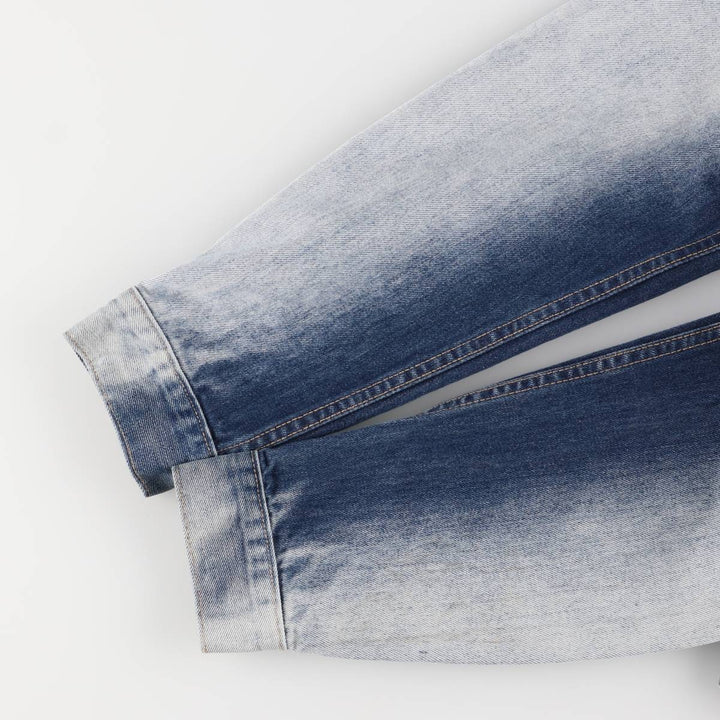 Levi's 70500-04 Euro Model Denim Jacket, G-Jean, Men's XL cotton blue type Vintage Second Hand