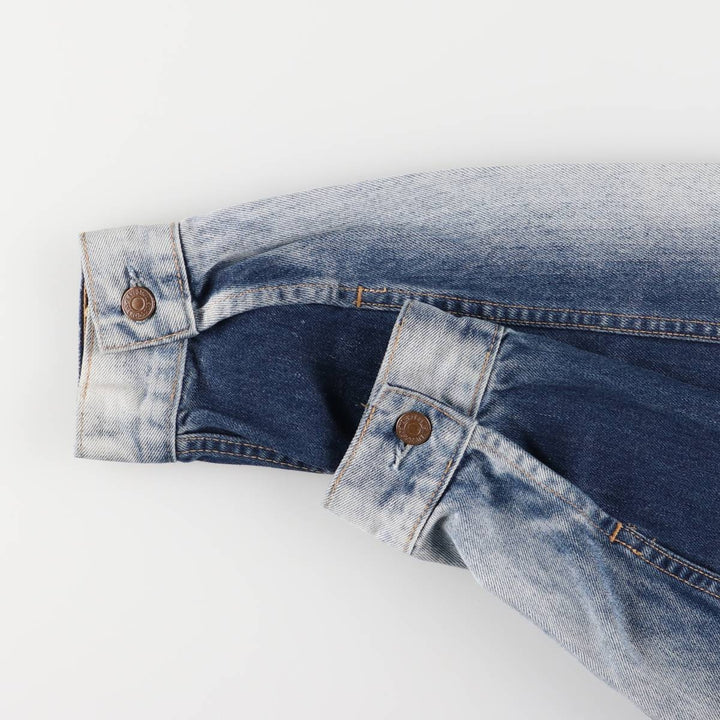 Levi's 70500-04 Euro Model Denim Jacket, G-Jean, Men's XL cotton blue type Vintage Second Hand