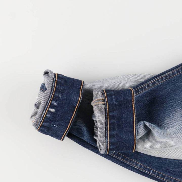 Levi's 70500-04 Euro Model Denim Jacket, G-Jean, Men's XL cotton blue type Vintage Second Hand