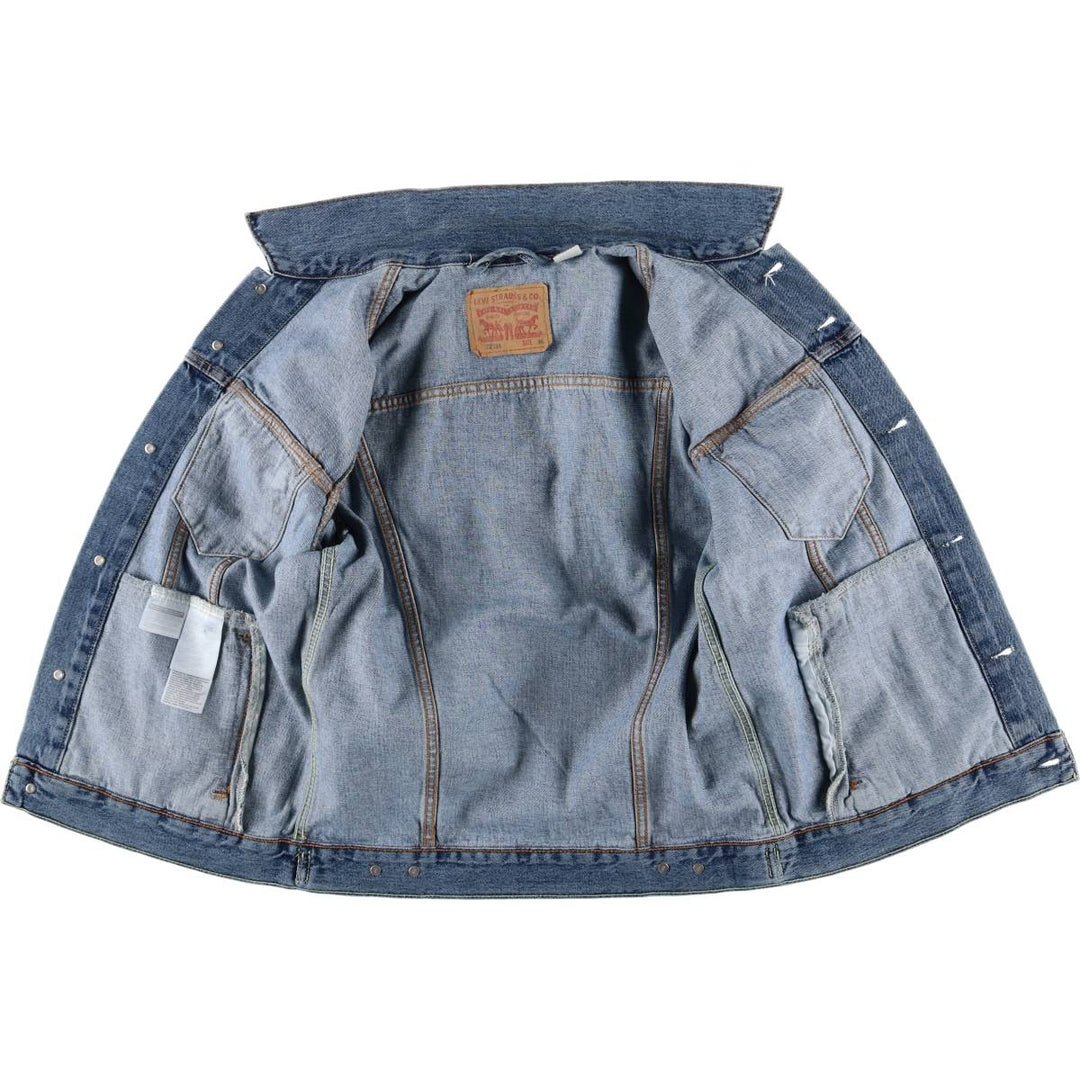 Levi's 72334 Denim Jacket, Men's Size Medium cotton blue type Vintage Second Hand