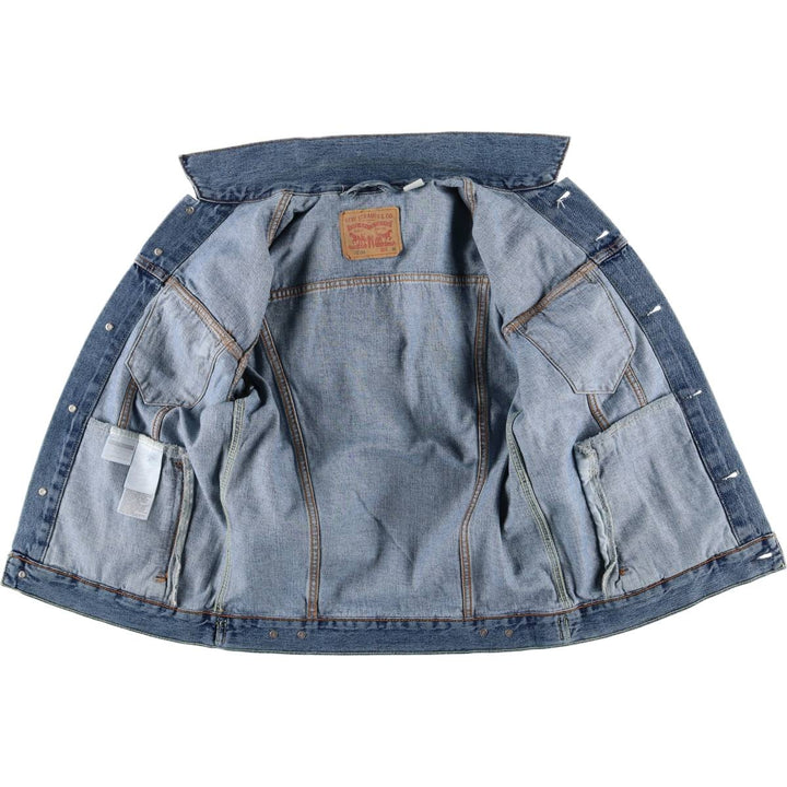 Levi's 72334 Denim Jacket, Men's Size Medium cotton blue type Vintage Second Hand