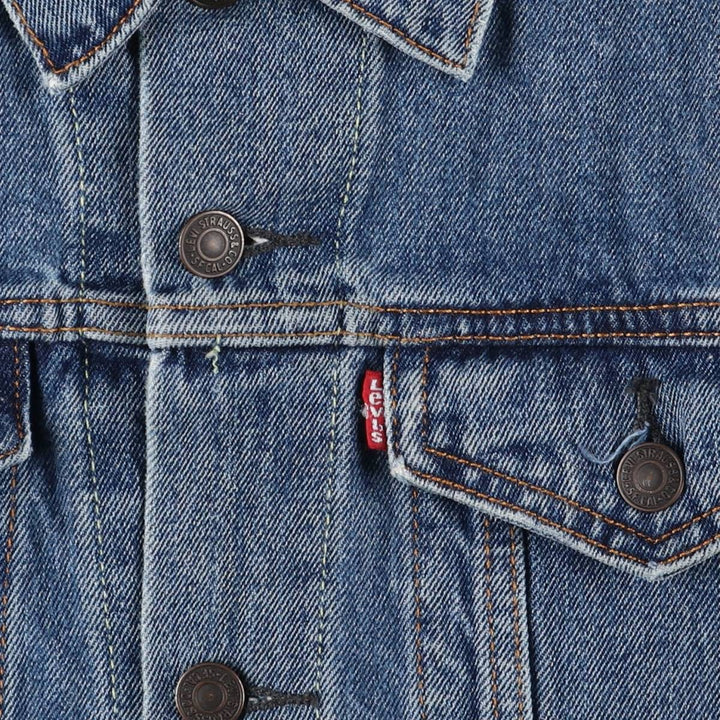 Levi's 72334 Denim Jacket, Men's Size Medium cotton blue type Vintage Second Hand