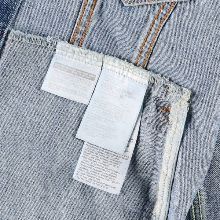 Levi's 72334 Denim Jacket, Men's Size Medium cotton blue type Vintage Second Hand