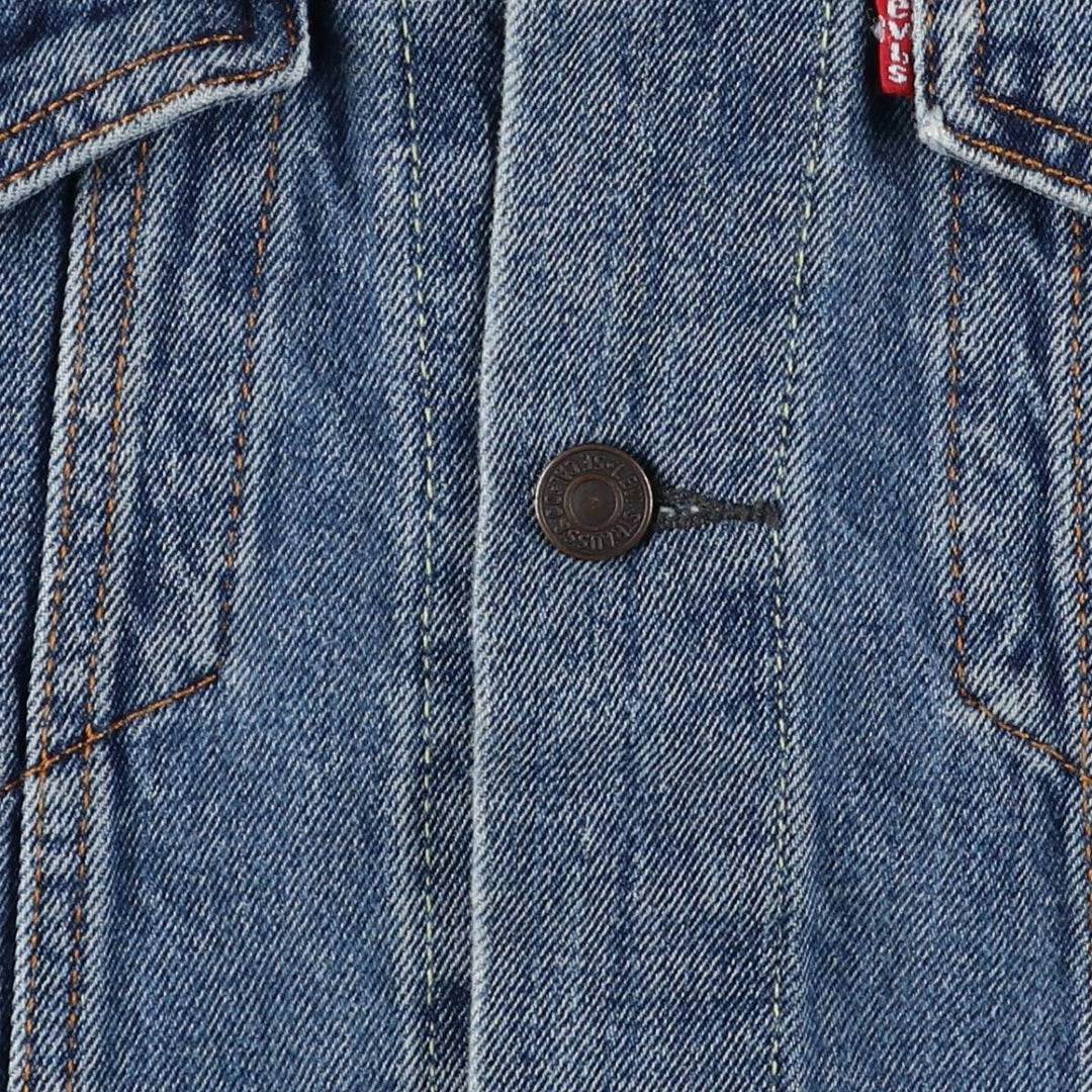 Levi's 72334 Denim Jacket, Men's Size Medium cotton blue type Vintage Second Hand