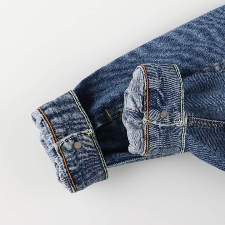 Levi's 72334 Denim Jacket, Men's Size Medium cotton blue type Vintage Second Hand
