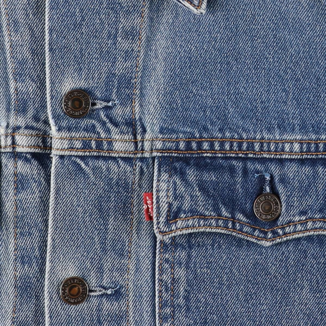 2000'S Levi's 70570-0616 Euro Model Denim Jacket, Men's Size L cotton blue type Vintage Second Hand