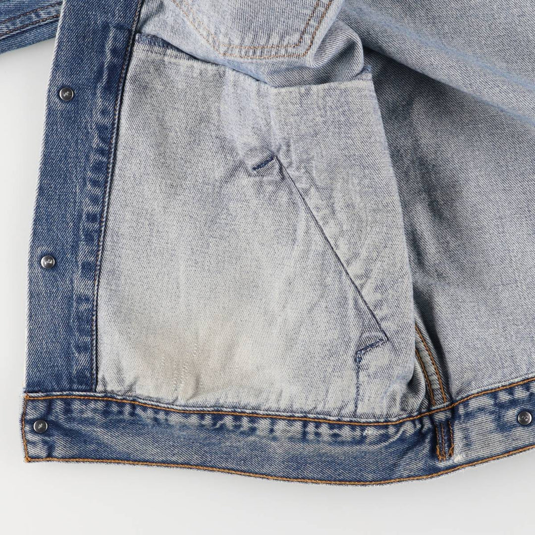 2000'S Levi's 70570-0616 Euro Model Denim Jacket, Men's Size L cotton blue type Vintage Second Hand
