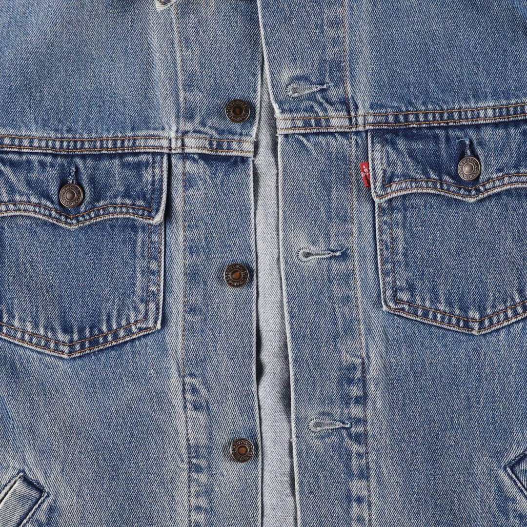 2000'S Levi's 70570-0616 Euro Model Denim Jacket, Men's Size L cotton blue type Vintage Second Hand