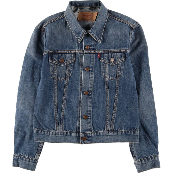 Levi's 70590-04 Euro Model Denim Jacket, Men's Size Medium cotton blue type Vintage Second Hand