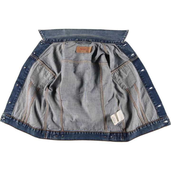 Levi's 70590-04 Euro Model Denim Jacket, Men's Size Medium cotton blue type Vintage Second Hand