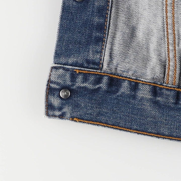 Levi's 70590-04 Euro Model Denim Jacket, Men's Size Medium cotton blue type Vintage Second Hand