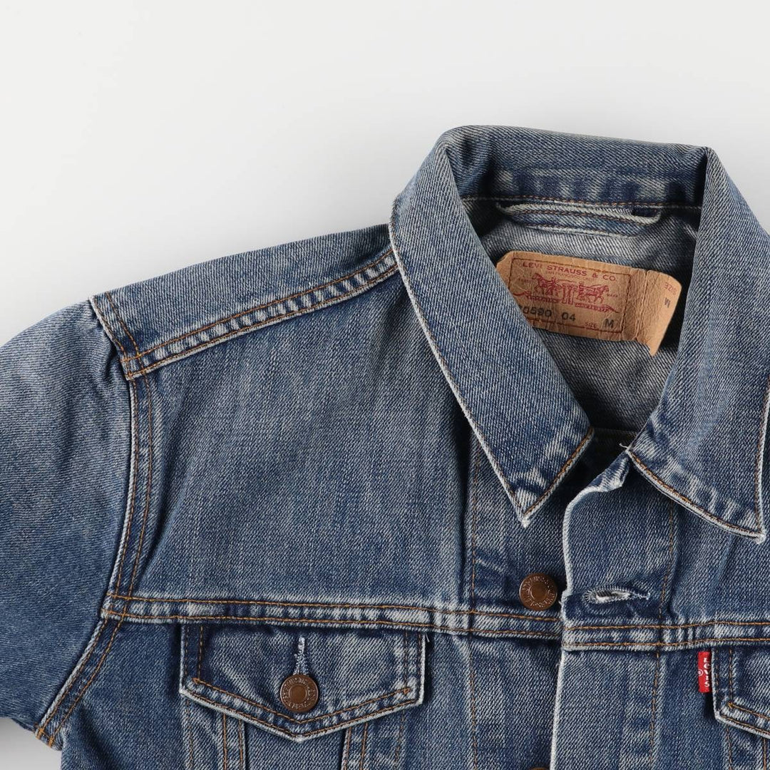 Levi's 70590-04 Euro Model Denim Jacket, Men's Size Medium cotton blue type Vintage Second Hand