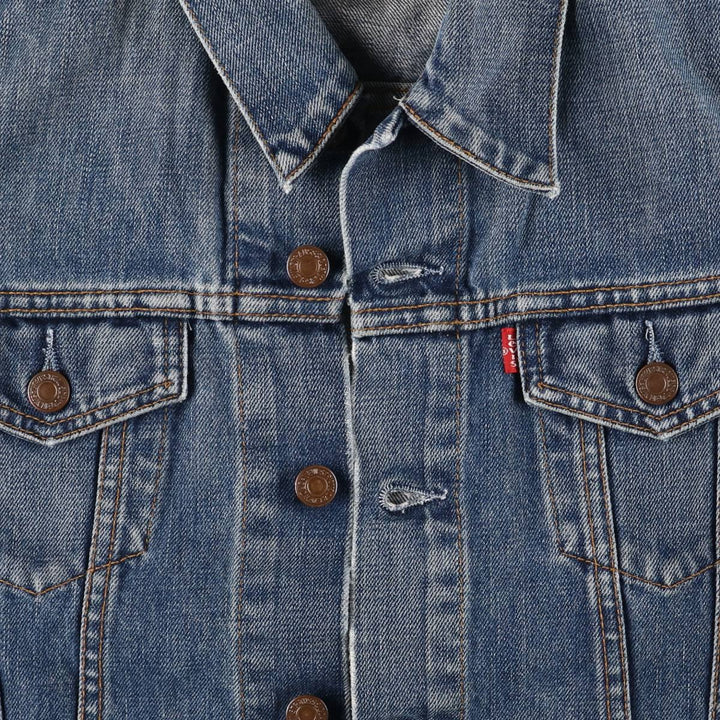 Levi's 70590-04 Euro Model Denim Jacket, Men's Size Medium cotton blue type Vintage Second Hand