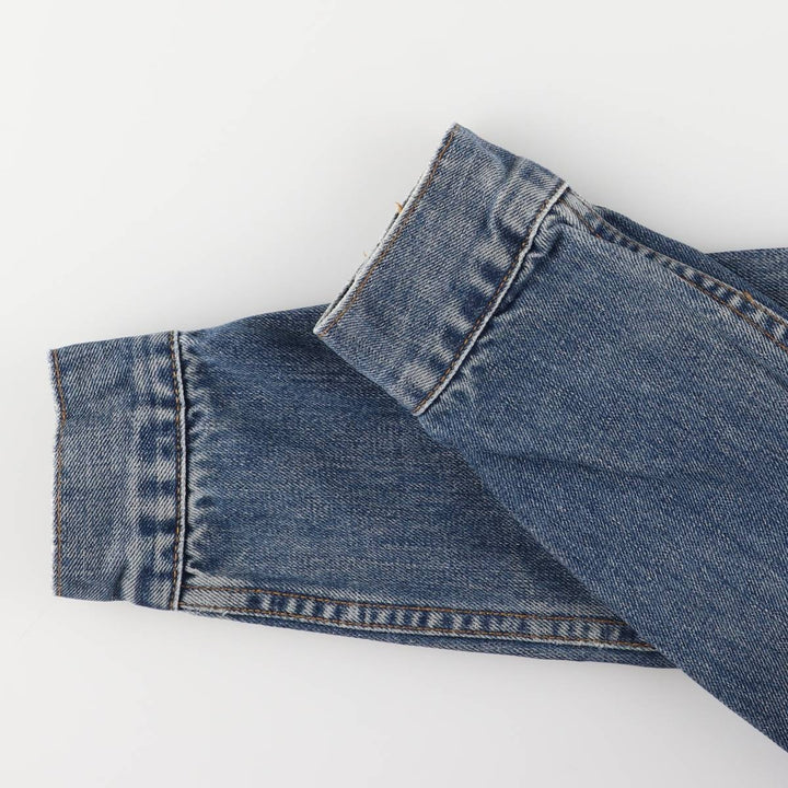 Levi's 70590-04 Euro Model Denim Jacket, Men's Size Medium cotton blue type Vintage Second Hand
