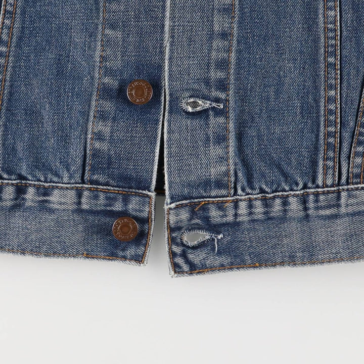 Levi's 70590-04 Euro Model Denim Jacket, Men's Size Medium cotton blue type Vintage Second Hand