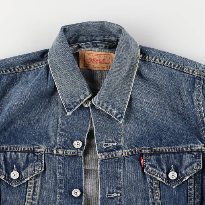 Vintage Levi's 70500 denim jacket, size M, men's unclear blue type Vintage Second Hand