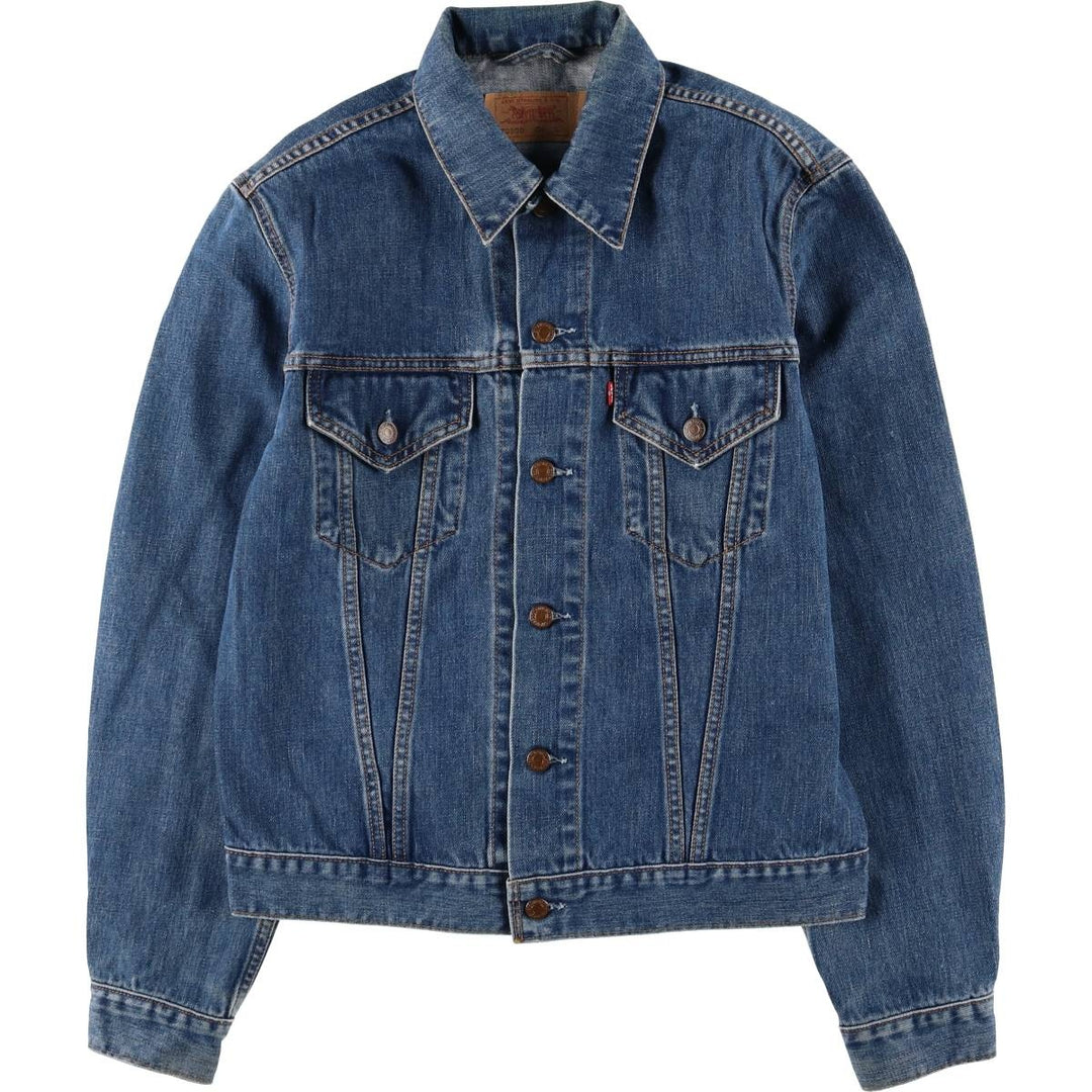 Levi's 70500-04 Euro Model Denim Jacket, Men's Size L cotton blue type Vintage Second Hand