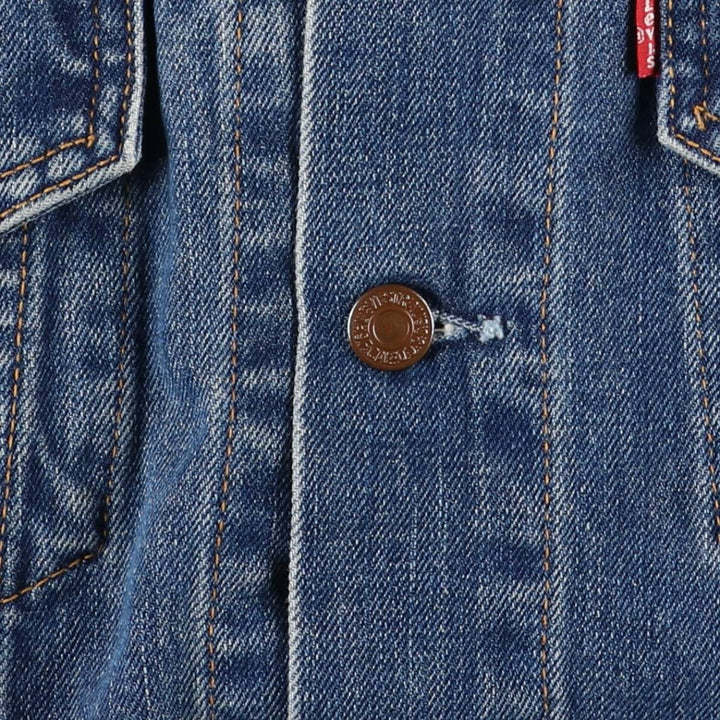 Levi's 70500-04 Euro Model Denim Jacket, Men's Size L cotton blue type Vintage Second Hand