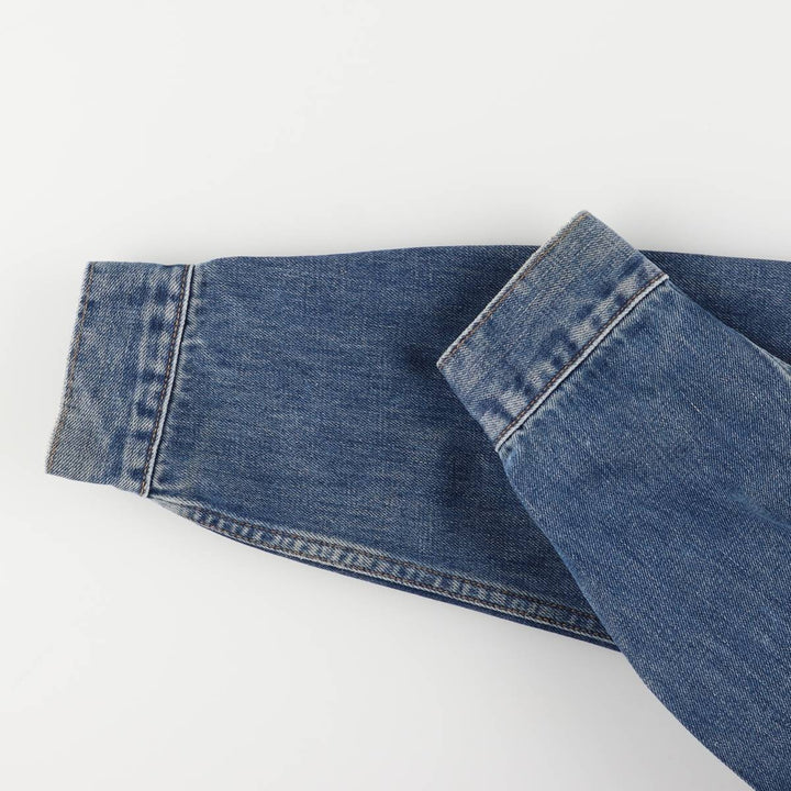Levi's 70500-04 Euro Model Denim Jacket, Men's Size L cotton blue type Vintage Second Hand