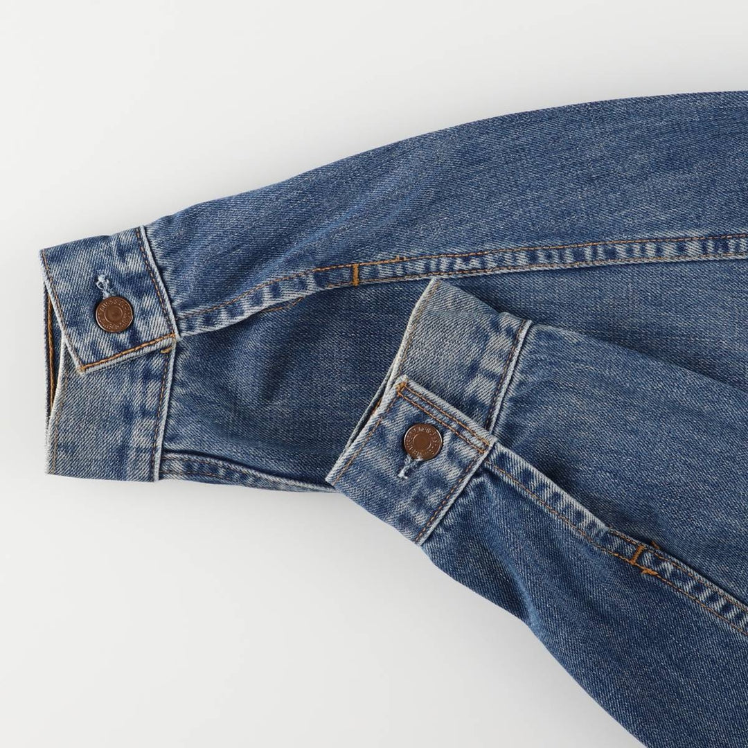 Levi's 70500-04 Euro Model Denim Jacket, Men's Size L cotton blue type Vintage Second Hand